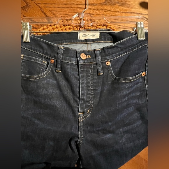 Madewell 9” High Rise Blue Jeans SKINNY 27 T - Picture 5 of 6